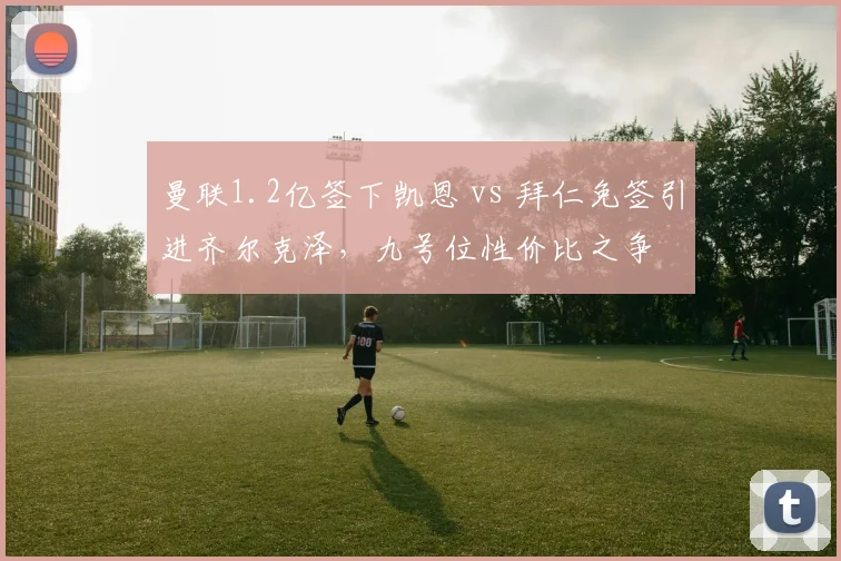曼联1.2亿签下凯恩 vs 拜仁免签引进齐尔克泽,九号位性价比之争